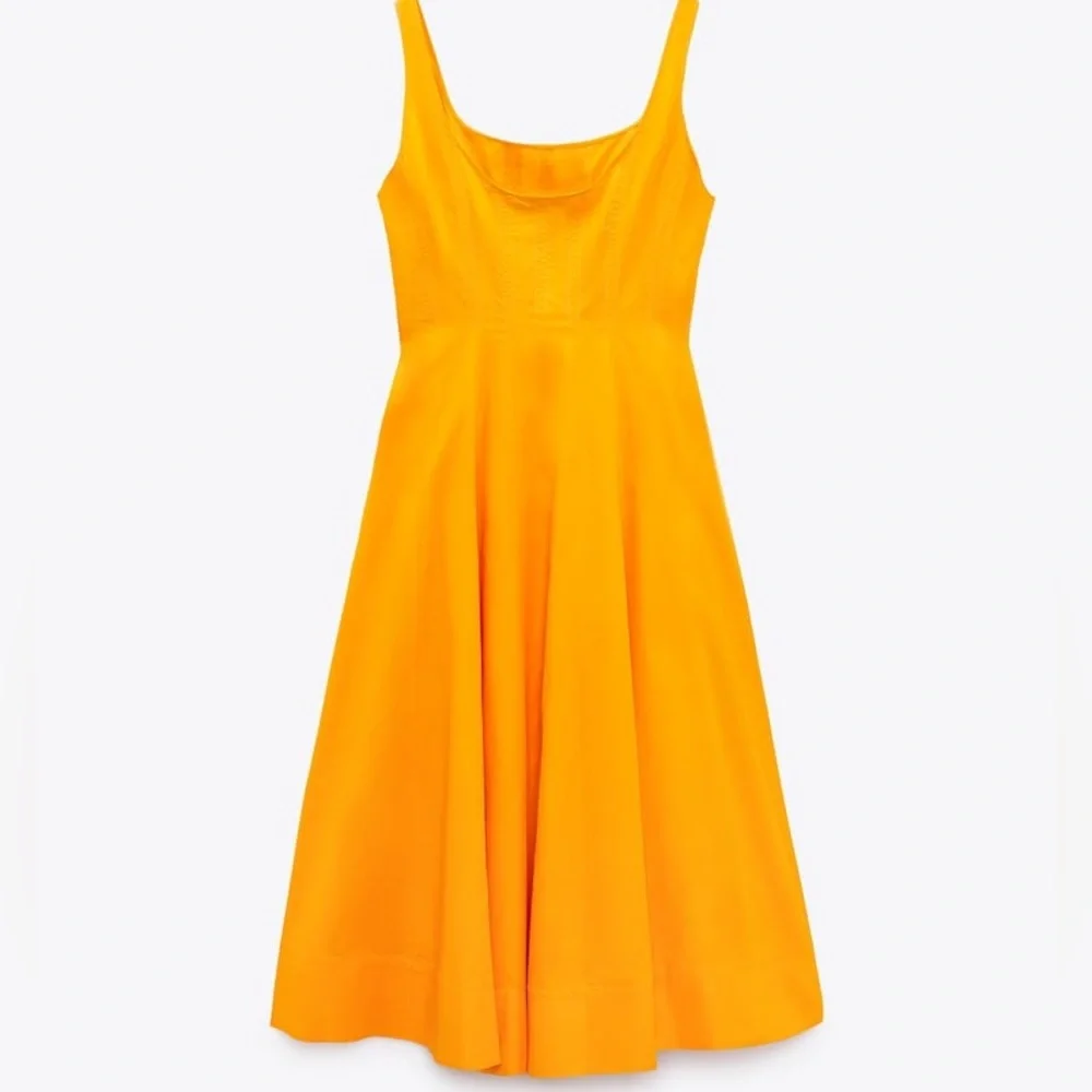 Zara Poplin Tank Dress - Picture 13 of 16